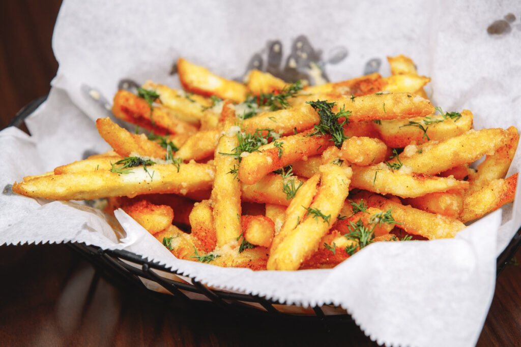 Garlic and Dill French Fries